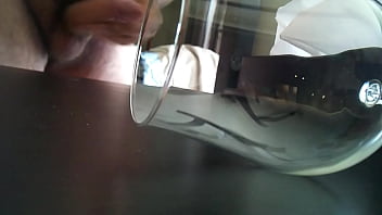 Preview 2 of Tease Dance Nude - cum in glass