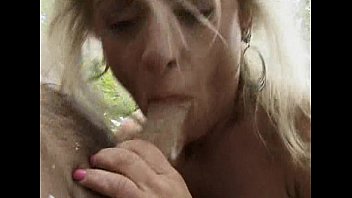 Preview 4 of Mome Son X - Garden Blowjob