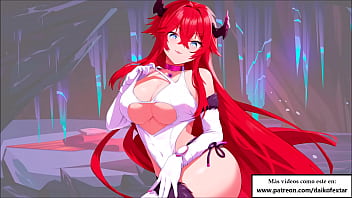 Preview 4 of Mia Shower Fuck Full Vedio - JOI Hentai Anal. 4 Demonios van a follarse tu culo.