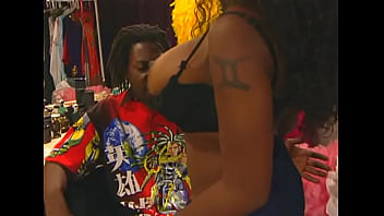 Preview 4 of Her Ooo Face - Busty black girl