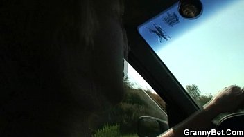 Preview 1 of Ashariyaray Xxx - Granny gets screwed in the car