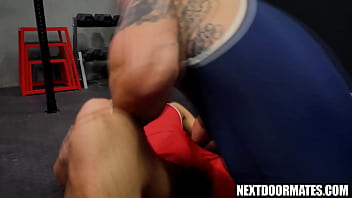 Preview 2 of Ganu Huththa - Gay wrestlers sucking &amp_ fucking without condom
