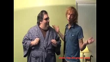 Preview 1 of Japanese And Son - Blonde Boy with Big dick plows twink