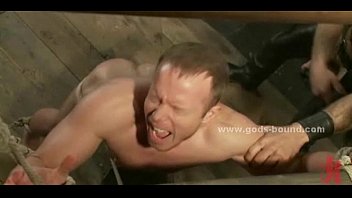 Preview 2 of Hq Porni Mature Striphtml - Strong man suspended in the air bondage