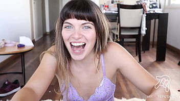 Preview 1 of Homemade Lana - Vlog: I Started Liking Cum on my Face (And Mouth) My 1st Facial