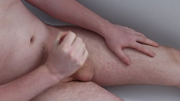 Preview 4 of Self Torture Twins - Quick wank and finger in the bath