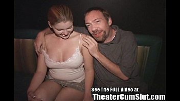 Preview 1 of Lita Wedding - Candi Apple Gangbanged in a Porn Theater