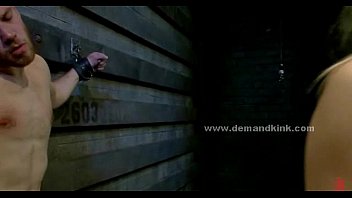 Preview 3 of Urinal Hole Sex - Blonde bitch in female domination sex