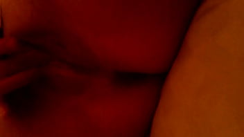 Preview 2 of Boobty Boibs - spying on amateur wife slapping pussy