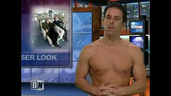 Preview 4 of Tv Show Handjob - Naked Male News