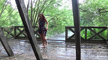 Preview 3 of Hidden Cam Student - Rain rain rain
