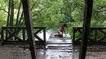 Preview 4 of Hidden Cam Student - Rain rain rain