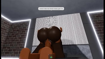 Preview 3 of Armpits Hairy Aunty - an ebony girl rode me good &lt_3 (roblox futa)