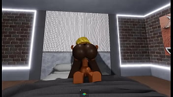 Preview 1 of Armpits Hairy Aunty - an ebony girl rode me good &lt_3 (roblox futa)