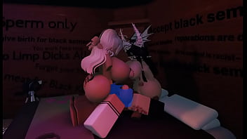 Preview 1 of Hdpron Com - I had a hot threesome with my bitches (roblox futa)