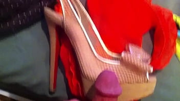 Preview 1 of Oop Selebrity - my step moms sexy panties and heels