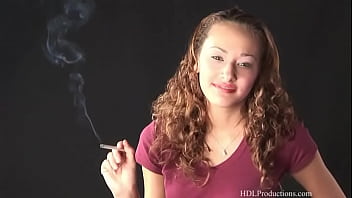 Preview 4 of That Makes Her Rectum Prolapse - Miss Niveah - Smoking Fetish at Dragginladies