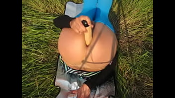 Preview 2 of Mlika Sravt - tranyeueu self anal outdoor