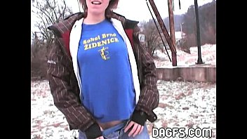 Preview 4 of Invited Hardcore - Outdoor tits cuddling with marvellous teen