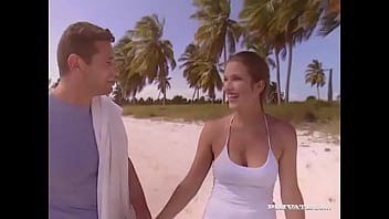 Preview 2 of Judaporncom Momslesson - Natalka Hands out an Arousing Blowjob up against the Sea