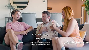 Preview 1 of Anak Presiden As - Busty Redhead Lauren Phillips Gives Her Husband The Cucking He Desires