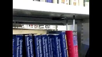 Preview 1 of Vica Ts Hd - library wank