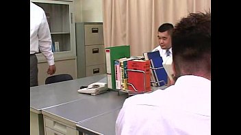 Preview 1 of Girl Giving Guy Penectomy - www.bearmongol.com Japanese gay new employees - Fat chubby bears