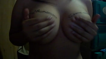 Preview 4 of Aerela Ferera - Big Tit Amateur Tease on webcam