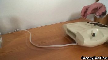 Preview 2 of Tease Nun Grannies Italian - Old blonde is picked up for a good fucking