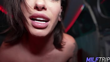 Preview 3 of 1 Guy Rape 5 Girls - MilfTrip Private MILF Stewardess Fucks Rich Client