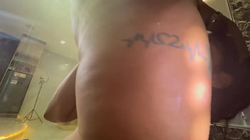 Preview 4 of Xxx Go Video 786 - Naughty stepmother doesn&#039_t know that they are recording her in the shower,  fucking her stepdaughter while her husband goes out