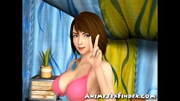 Preview 1 of Czach Foursome - 3D Hottie Gets Creampied!