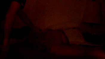 Preview 1 of Big Boobs Teens Get Fucked - Amateur fucking in the dark