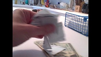 Preview 1 of Alexia Faw - Shoe Fetish Money-slave with cumshot _-)