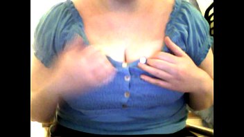 Preview 1 of Nauht Alysha - unbuttoning shirt part 2 and licking  my own boobs