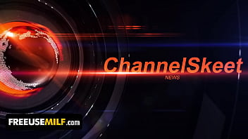 Preview 1 of Drugged Asian Girl - ChannelSkeet Breaking News - Male News Anchor FreeUse Bangs His Redhead Colleague &amp_ 18yo Protester