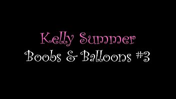 Preview 1 of Kim Anh Amazing Massage - Kelly Summer Boobs and Balloons #3