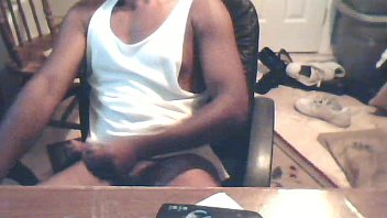 Preview 2 of Bukkake Stud Strap On - Me jacking off while watching porn