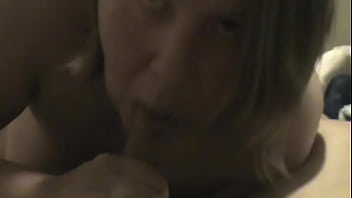 Preview 4 of Altten Oncen Workot - voyeur nicole sucks his big cock. she swallows his big load of hot cum.