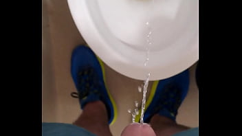 Preview 4 of Still Pure - I pull and play with my cock and then I pee myself
