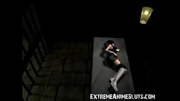 Preview 1 of Milk And Chocos - 3D Ogre on Tied Up Girl!