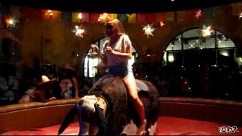 Preview 1 of Condom No Lube - How To Properly Ride A Mechanical Bull&nbsp_Video