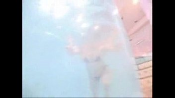 Preview 1 of Comshot Prn - watermelons got pounded in pool fuck