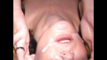 Preview 4 of Standing Arm Amateur - Anna squirts &amp_ sucks dick then the dick squirts her face