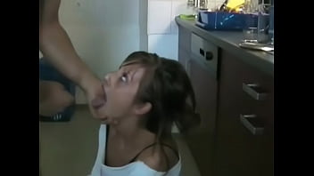 Preview 4 of Arabxxxnx - Big step Brother has Fun With silly Sister&#039_s Mouth