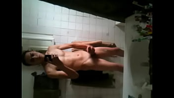 Preview 1 of Black Mathar - Jacking of in the bathroom so hard