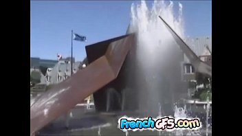 Preview 4 of This Mik0k - Flashing in the park fountain