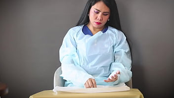 Preview 2 of Banglah Desh Xxx Video - Medical Latex Gloves Fetish