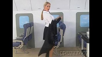 Preview 1 of 3xx Full Movie - Adele Stephens sexy stewardess
