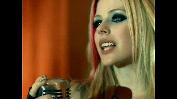 Preview 4 of Awek Web Cam - Avril Lavigne - Hot - Cum Tribute